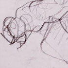 rodina pozoruje cikádu